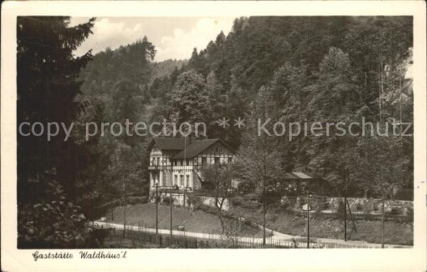 Kirnitzschtal Gaststätte Waldhäusl