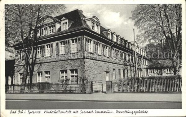 Bad Orb Kinderheilanstalt mit Spessart Sanatori