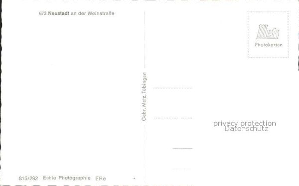 Neustadt Weinstrasse Stadtansicht – Bild 2