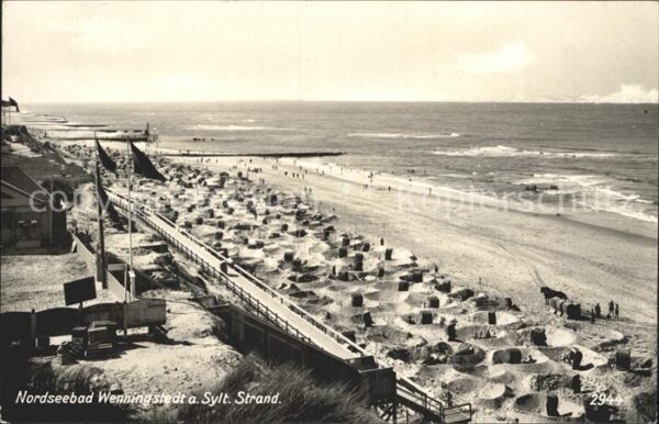 Wenningstedt Sylt Strandpartie