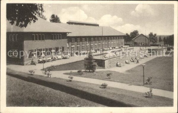 Oberhof Thueringen Kurhaus Wandelhalle