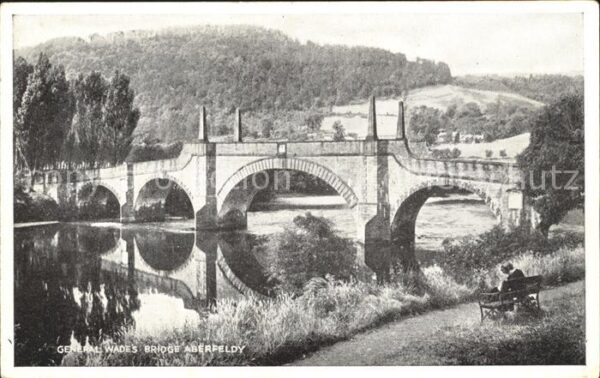 Perthshire Schottland General Wades Bridge Aberfeldy