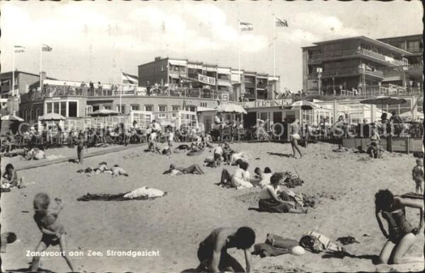 Zandvoort Holland Strandgezicht