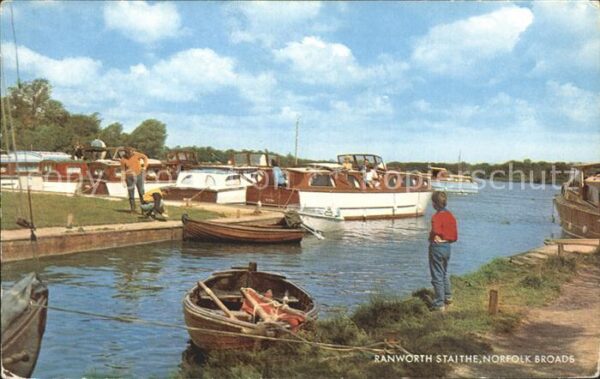 Norfolk Norwich Ranworth Staithe Norfolk Broads