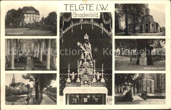 Telgte Warendorf Marienheim Pfarrkirche Emspromenade Gna