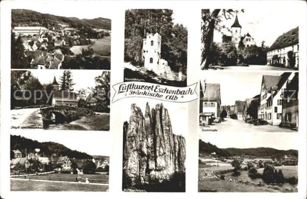 Eschenbach Mittelfranken Panorama Heroldsturm Schloss Hirschbach