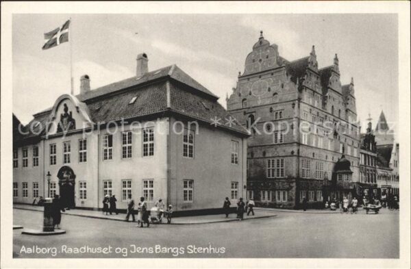 Aalborg Raadhuset og Jens Bangs Stenhus