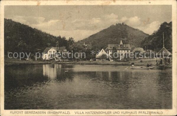 Bad Bergzabern Villa Hatzenbühler und Kurhaus Pfälzerw