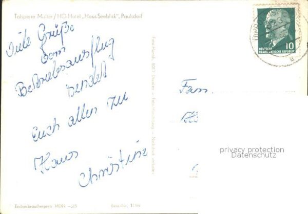 Paulsdorf Dippoldiswalde Talsperre Malter HO Hotel Haus Seeblick – Bild 2