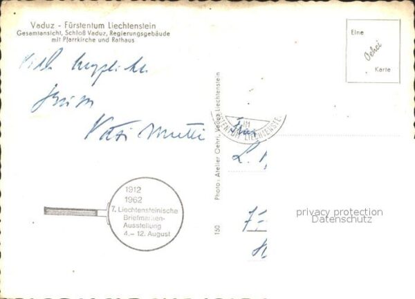 Vaduz Gesamt Schloss Vaduz Regierungsgebäude – Bild 2