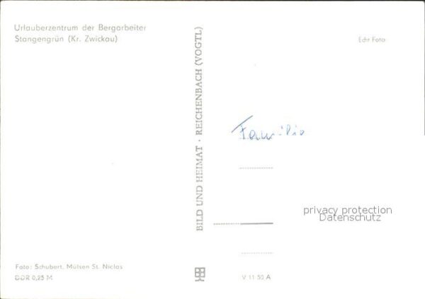 Stangengruen Zwickau Urlauberzentrum der Bergarbeiter – Bild 2