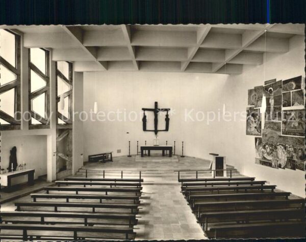 Berlin Kath Kirche St Ansgar Inneres