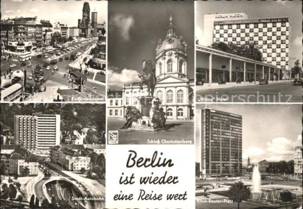 Berlin Kurfürstendamm Schloss Charlottenburg H