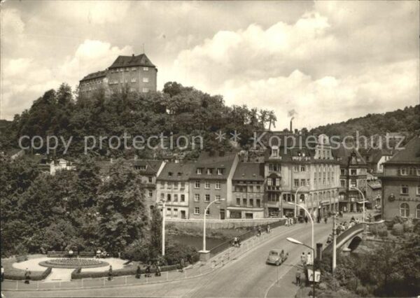 Greiz Thueringen Elsterbrücke