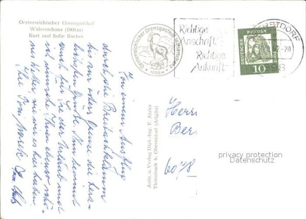 Walserschanz Kleinwalsertal Grenzgasthof Walserschanz – Bild 2