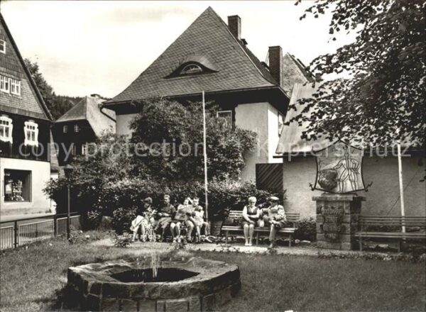 Geising Erzgebirge Anlage am Hirtenbrunnen