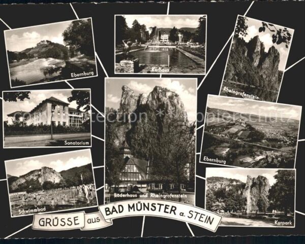 Bad Muenster Stein Ebernburg Kurhaus Rheingrafenstein Sanatorium Sch