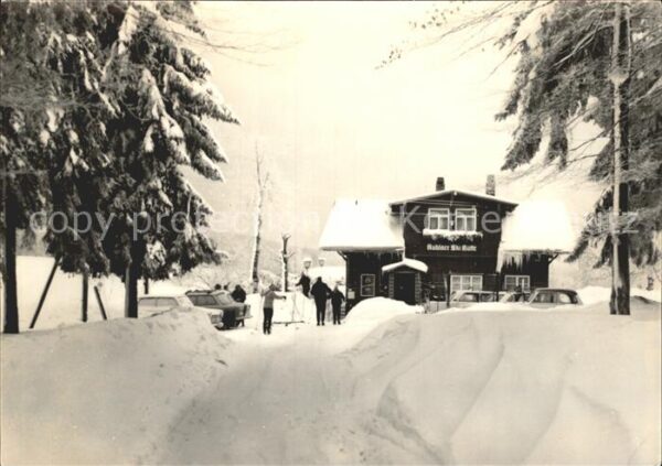 Ruhla Ruhlaer Skihütte Winteridyll
