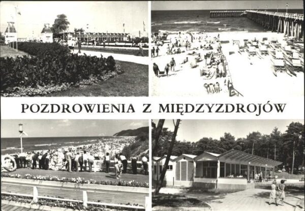 Miedzyzdroje Wejscie na molo Molo Osrodek wypoczynko