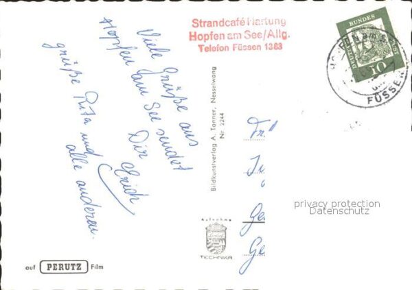 Hopfen See Teilansichten Bootspartie Neuschwanstei – Bild 2