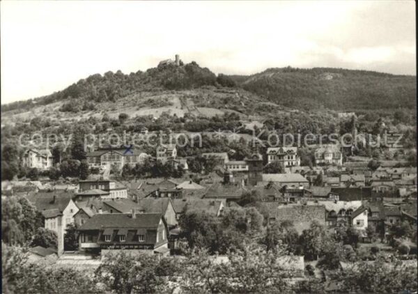 Bad Blankenburg Teilansicht mit Burg