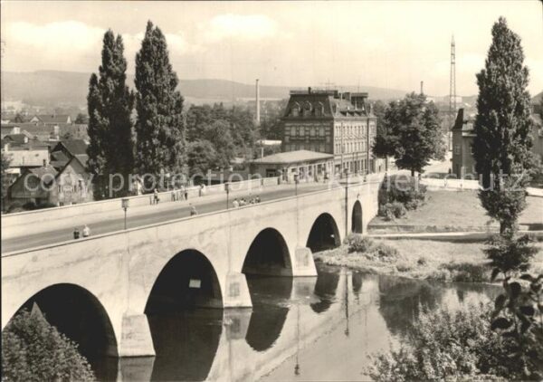 Saalfeld Saale Saalebrücke
