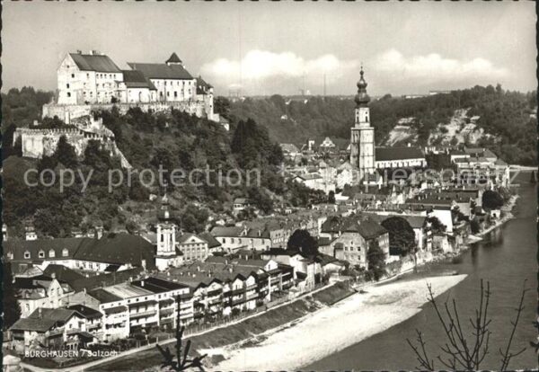 Burghausen Salzach Stadtblick Schloss Kirche