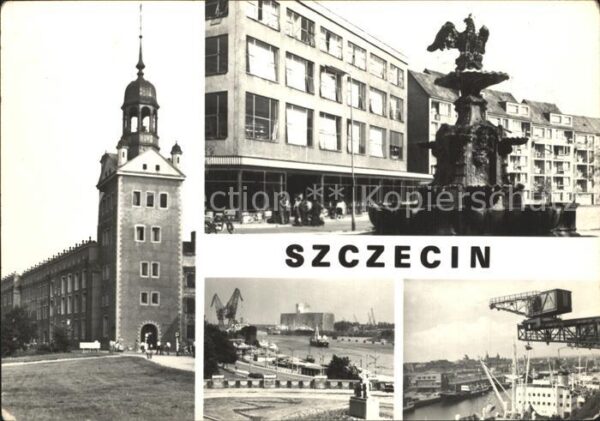Szczecin Stettin Zamek Ksiazat Pomorskich Plac Orla Bial