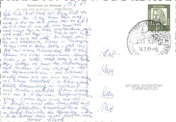 Ueberlingen Bodensee Sanatorium Otto Buchinger – Bild 2