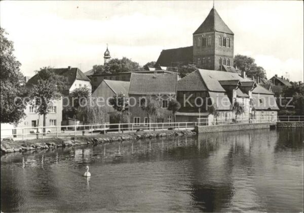 Teterow Mecklenburg Vorpommern Am Mühlenteich