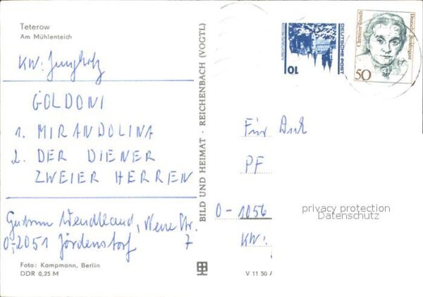 Teterow Mecklenburg Vorpommern Am Mühlenteich – Bild 2