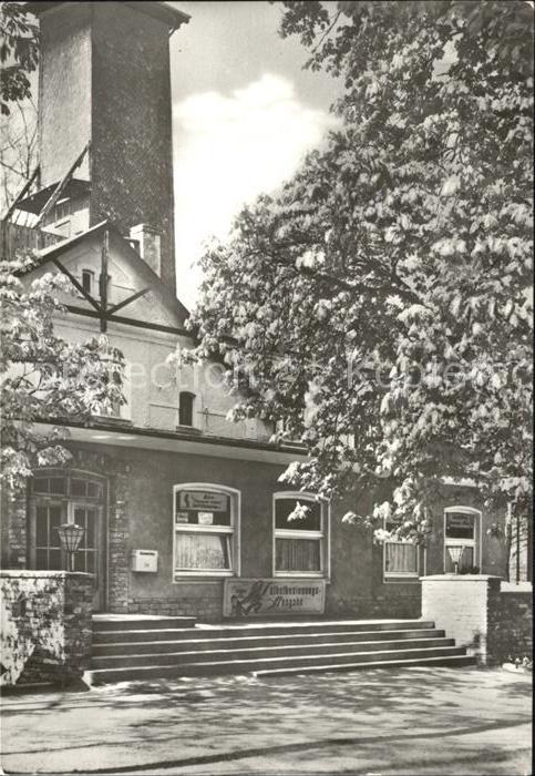 Karl-Marx-Stadt Gaststätte Adelsbergturm