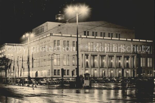 Leipzig Opernhaus am Karl Marx Platz