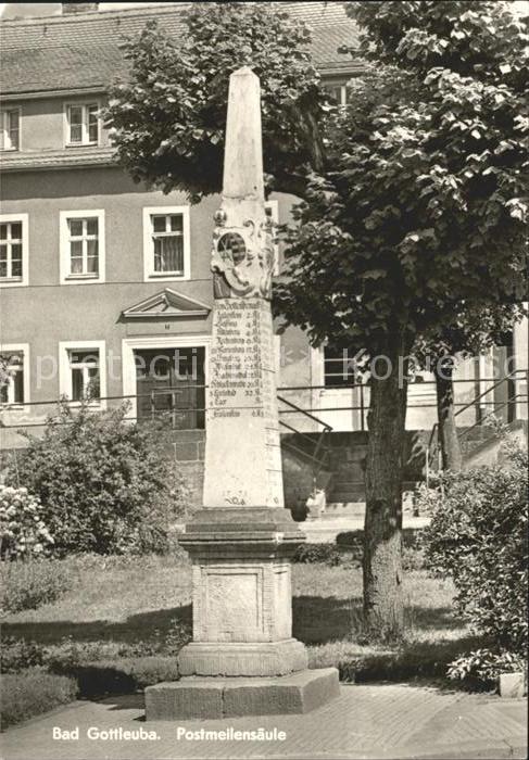 Bad Gottleuba-Berggiesshuebel Postmeilensäule