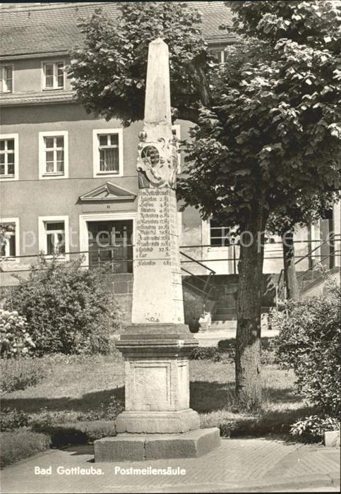 Bad Gottleuba-Berggiesshuebel Postmeilensäule