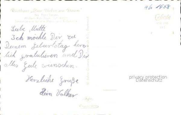 Muelheim Ruhr Fliegeraufnahme Rasthaus Zum Dieken am – Bild 2