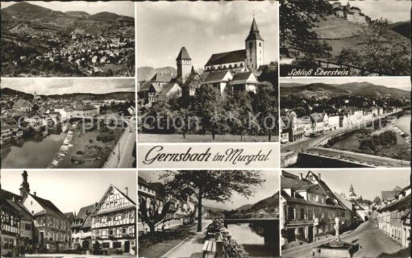 Gernsbach Schloss Eberstein Stadtplatz