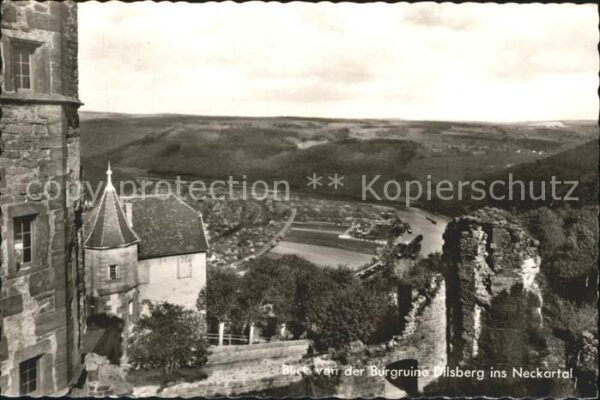 Neckargemuend Burgruine Dilsberg