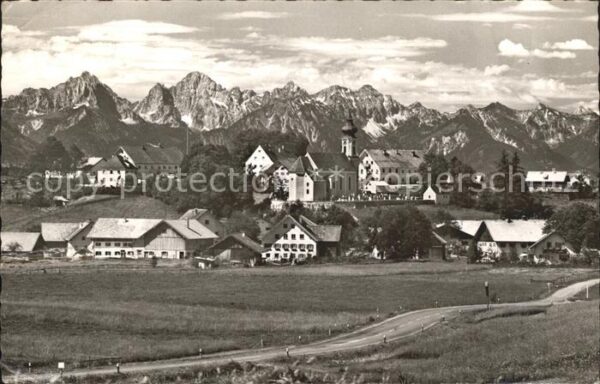 Wildsteig Tiroler Allgäuer Bergen