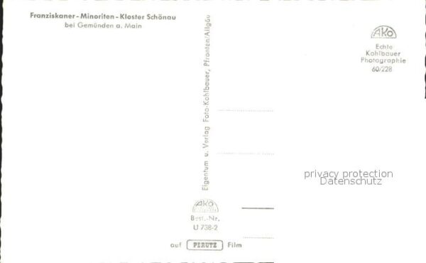Schoenau Gemuenden Franziskaner Minoriten Kloster – Bild 2