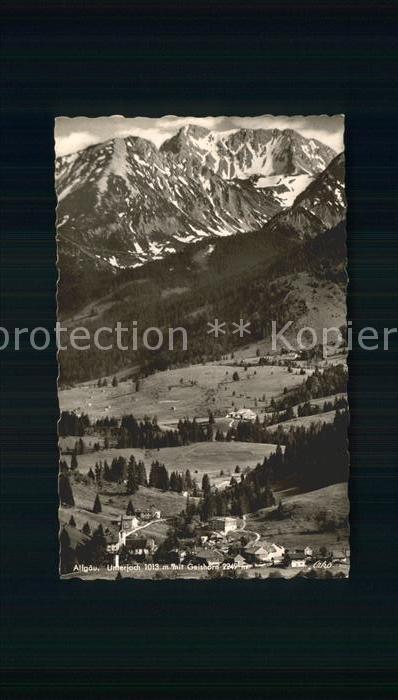 Unterjoch Geishorn