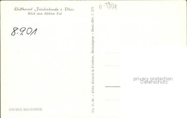 Friedrichroda Kühlen Tal – Bild 2