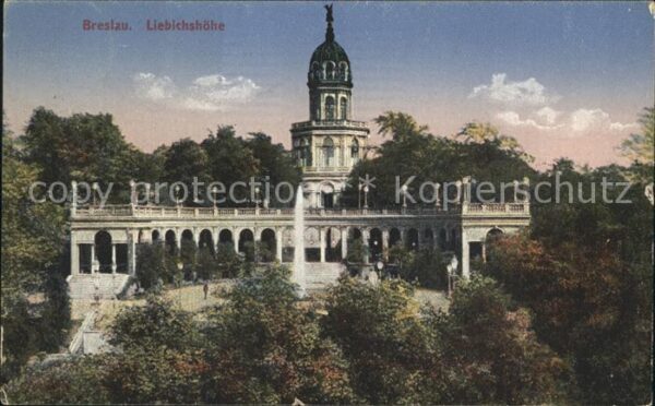Breslau Niederschlesien Liebichshöhe