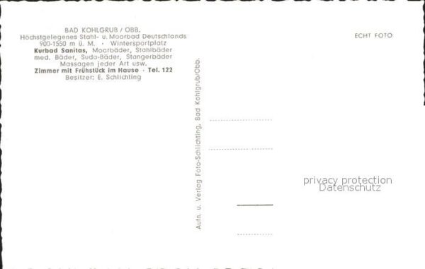 Bad Kohlgrub Kurbad Sanitas – Bild 2