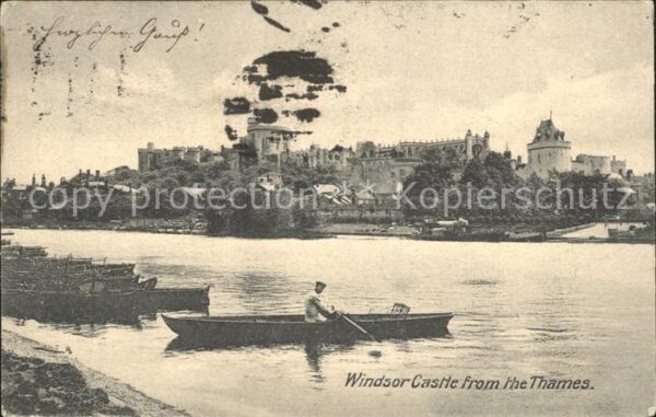 Windsor Castle From Thames