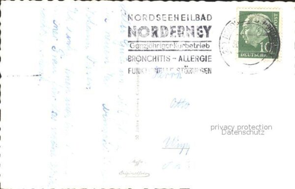Norderney Nordseebad Leuchtturm Wellenbad Dünen Kurhaus – Bild 2