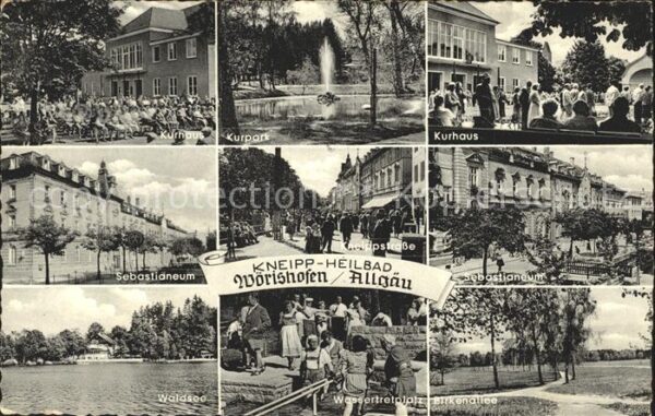 Woerishofen Bad Kurhaus Sebastianeum Birkenallee Wasser