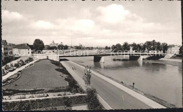 Ingolstadt Donau Donaubrücke Anlagen