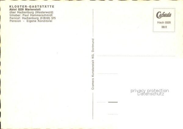 Marienstatt Westerwald Kloster Gaststätte Abtei – Bild 2
