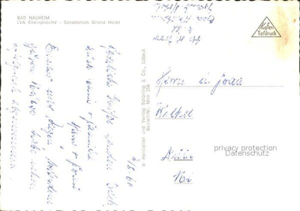 Bad Nauheim Sanatorium Grand Hotel – Bild 2
